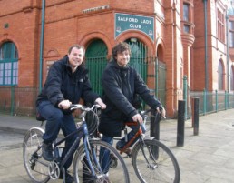 Outside Salford Lads